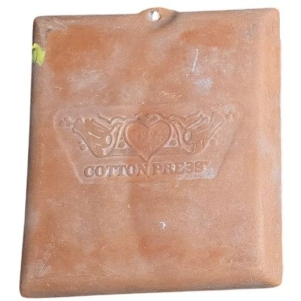 1994 Vintage Cotton Press Cookie Mold Heart Bunny Easter Spring craft press‎ bow